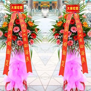 开业花篮A款（一对共2个）